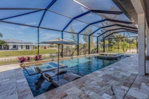 Cape Coral pool and home
